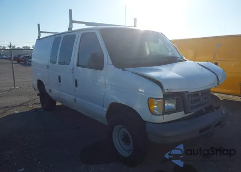 2007 Ford E-250 Commercial/Recreational из США, поврежденный, VIN 1FTNE24L17DA70200